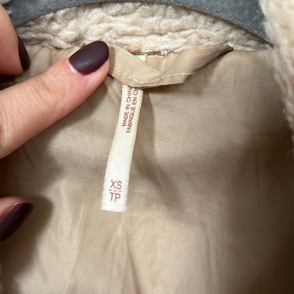 Free People Sherpa Trucker Jacket - Picture 3 of 5